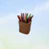 Pot de rangement – pâte de carton recyclé