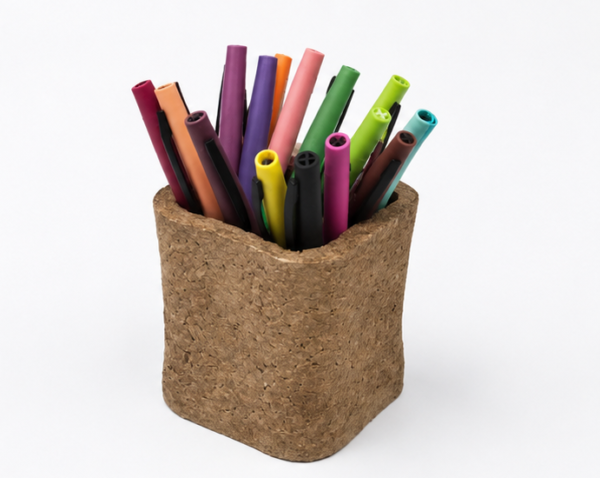 Pot de rangement – pâte de carton recyclé