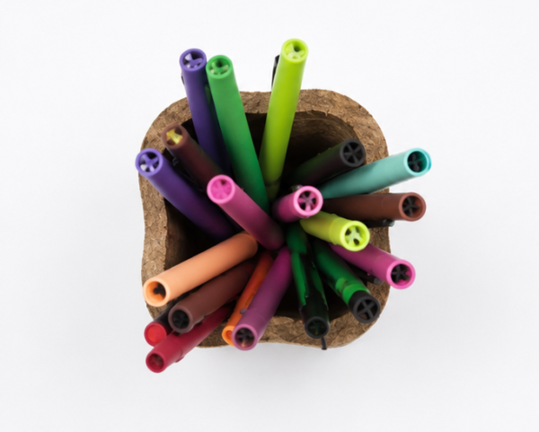 Pot de rangement – pâte de carton recyclé