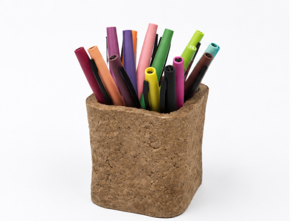 Pot de rangement – pâte de carton recyclé